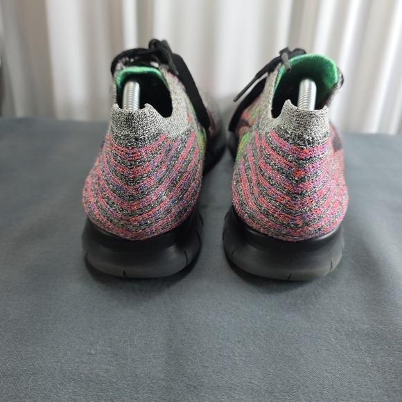 Nike Free‎ RN Flyknit Men's Size 7.5 Running Shoes Multicolor - Picture 4 of 6